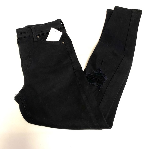 TopShop Moto Jamie Distressed Jeans - Picture 5 of 7